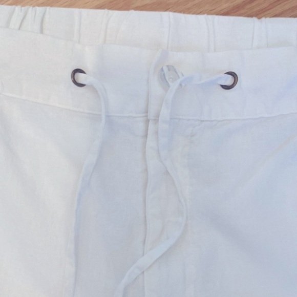 Women Within Linen Blend Shorts Womens 26W Cargo Beach Coastal Summer 11’inseam - Picture 3 of 12